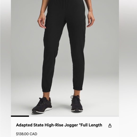 Lululemon Adapted StateJoggers 6 - Picture 1 of 5